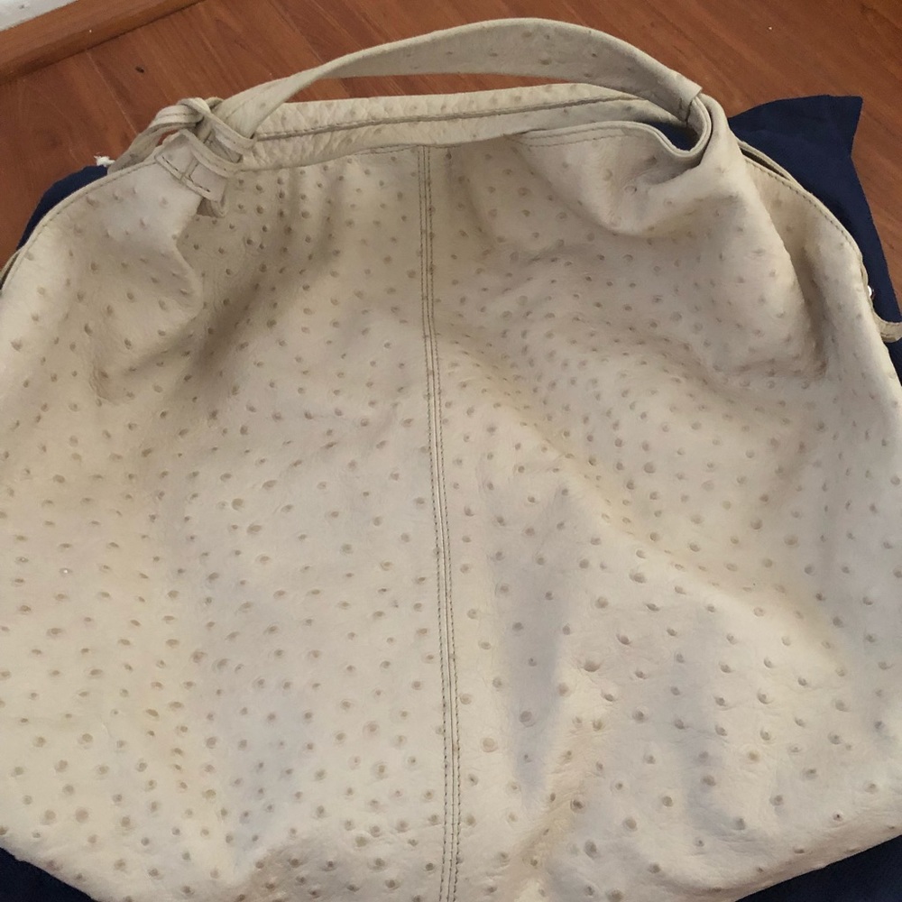 Furla Ostrich leather bag